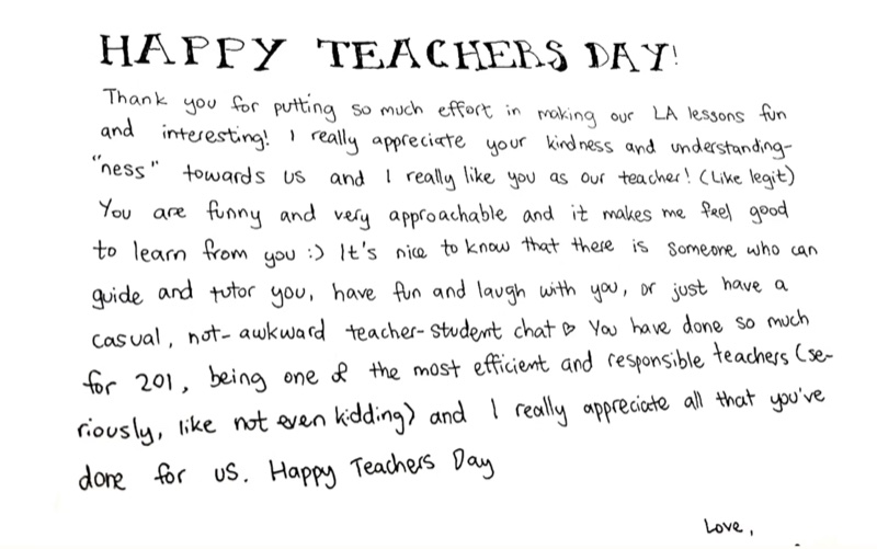 Parent and student feedback conversation 3
