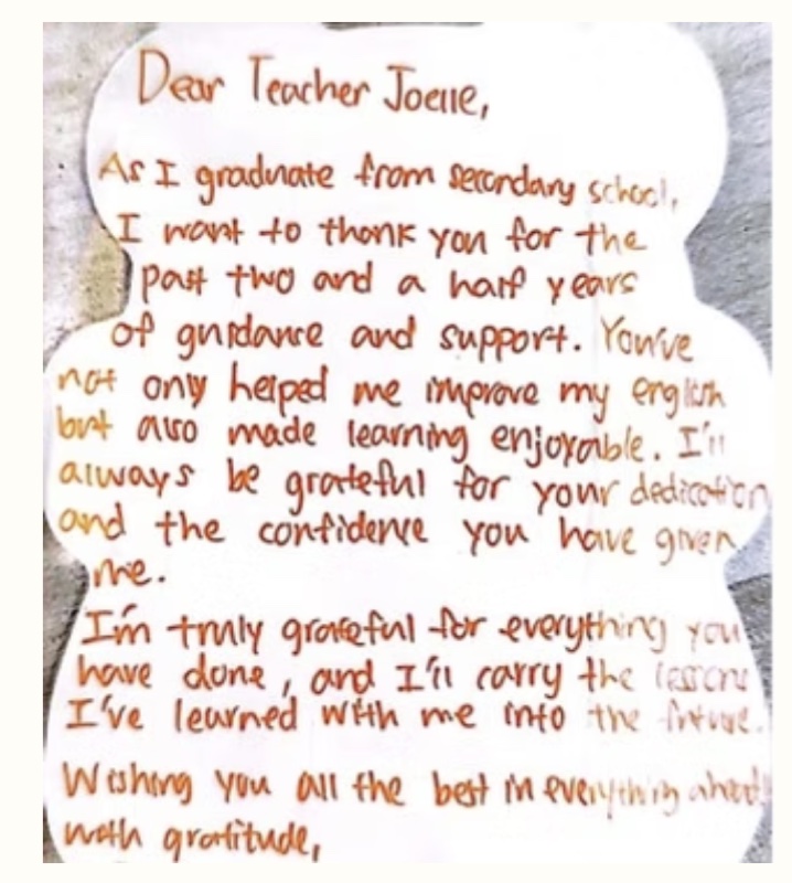 Parent and student feedback conversation 4