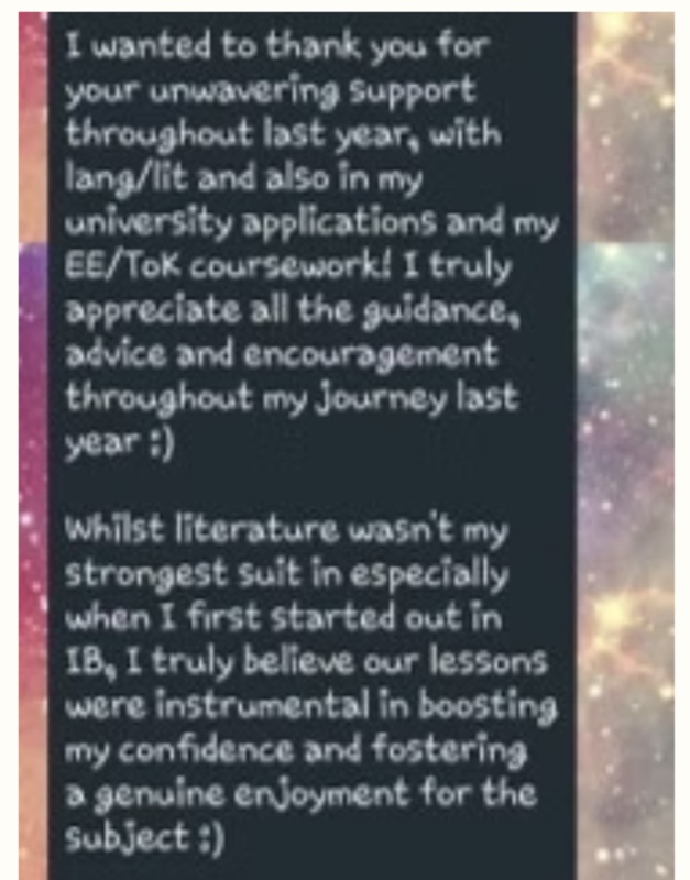 Parent and student feedback conversation 5