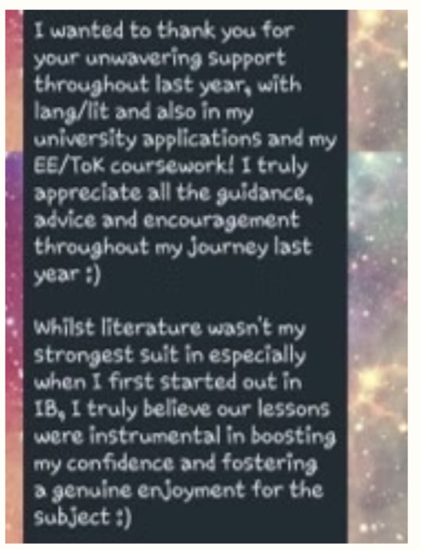 Parent and student feedback conversation 7